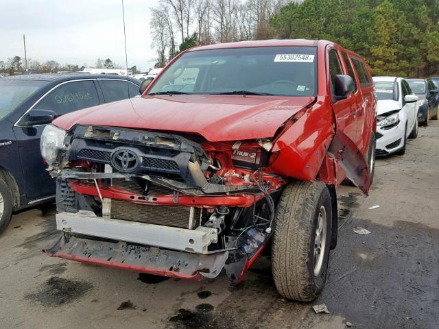 5TFTU4GN8CX023113 - 2012 TOYOTA TACOMA PRE RED photo 2