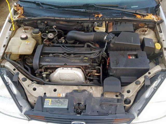 3FAFP37332R222354 - 2002 FORD FOCUS ZX5 SILVER photo 7