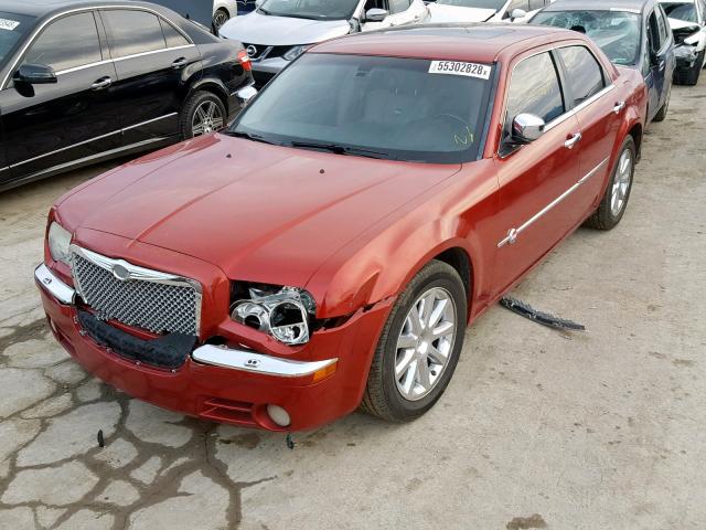 2C3KA63H46H490798 - 2006 CHRYSLER 300C RED photo 2