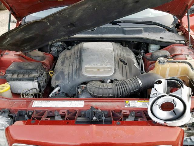 2C3KA63H46H490798 - 2006 CHRYSLER 300C RED photo 7