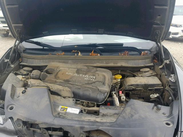 1C4PJLCB3FW642664 - 2015 JEEP CHEROKEE L GRAY photo 7