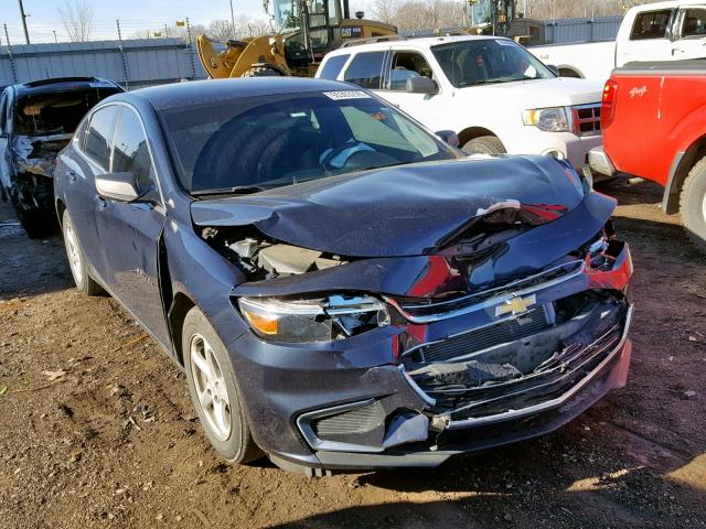 1G1ZB5ST5HF269330 - 2017 CHEVROLET MALIBU LS BLUE photo 1