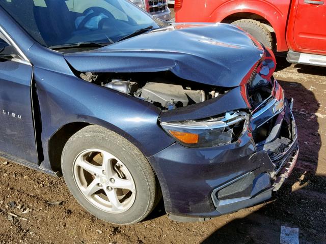 1G1ZB5ST5HF269330 - 2017 CHEVROLET MALIBU LS BLUE photo 9