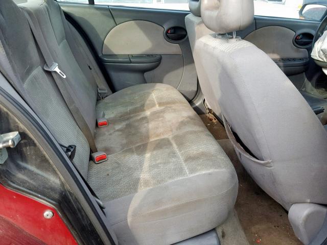 1G8AJ55F56Z187763 - 2006 SATURN ION LEVEL BURGUNDY photo 6