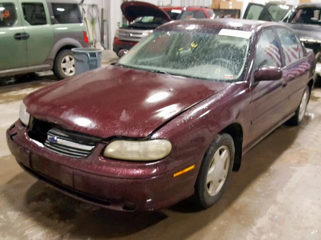 1G1NE52J4Y6110108 - 2000 CHEVROLET MALIBU LS 栗色 照片 2