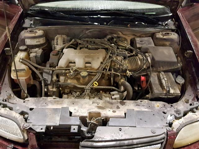 1G1NE52J4Y6110108 - 2000 CHEVROLET MALIBU LS 栗色 照片 7