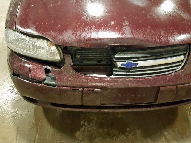 1G1NE52J4Y6110108 - 2000 CHEVROLET MALIBU LS 栗色 照片 9