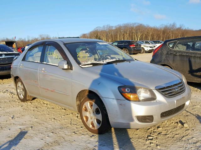 KNAFE222195619564 - 2009 KIA SPECTRA EX SILVER photo 1