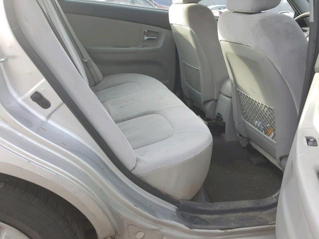 KNAFE222295647938 - 2009 KIA SPECTRA EX SILVER photo 6