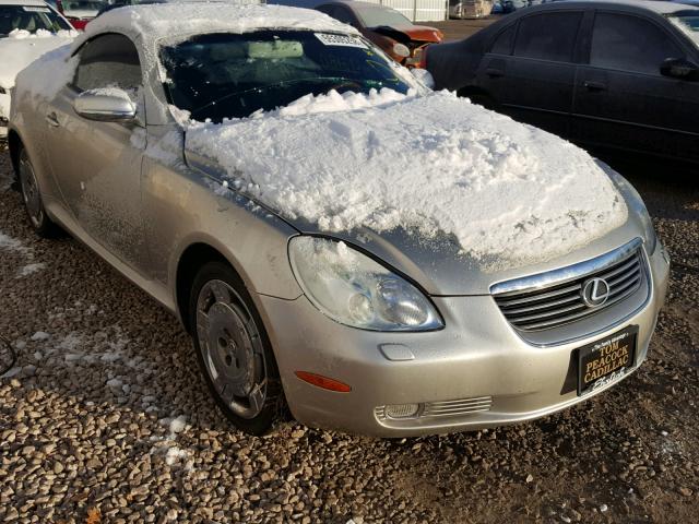 JTHFN48Y020034504 - 2002 LEXUS SC 430 SILVER photo 1