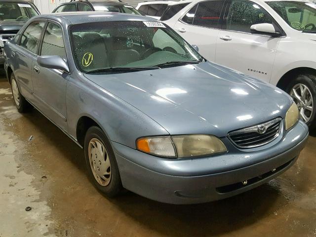 1YVGF22C2W5747783 - 1998 MAZDA 626 DX BLUE photo 1