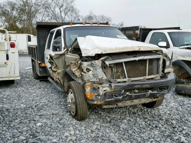 1FDAW56P94ED11791 - 2004 FORD F550 SUPER WHITE photo 1