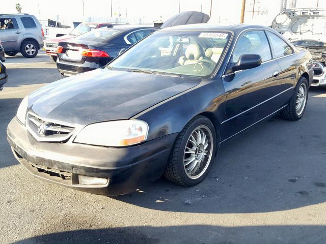 19UYA42601A028807 - 2001 ACURA 3.2CL TYPE BLACK photo 2