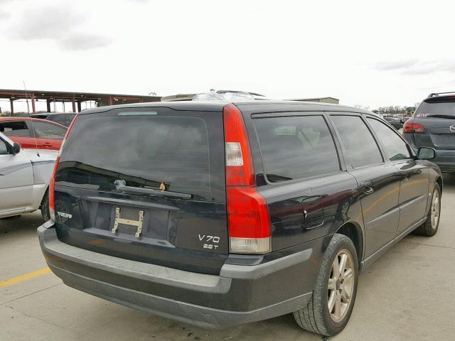 YV1SW59VX42419030 - 2004 VOLVO V70 FWD BLACK photo 4