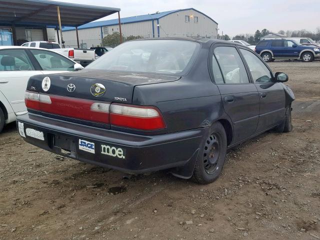 2T1BB02E6VC180755 - 1997 TOYOTA COROLLA DX BLACK photo 4