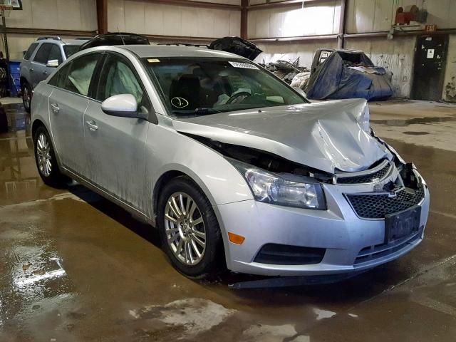 1G1PK5S97B7214293 - 2011 CHEVROLET CRUZE ECO SILVER photo 1