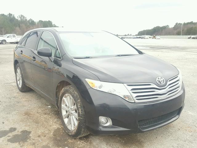 4T3ZA3BB1AU034322 - 2010 TOYOTA VENZA BASE BLACK photo 1