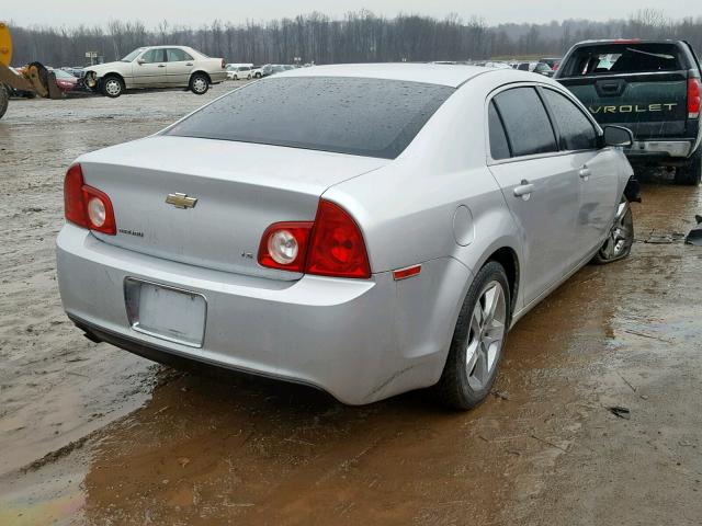 1G1ZG57B494205049 - 2009 CHEVROLET MALIBU LS 银色 照片 4