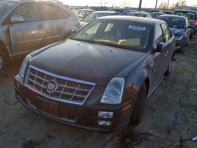 1G6DK67V080198609 - 2008 CADILLAC STS BLACK photo 2