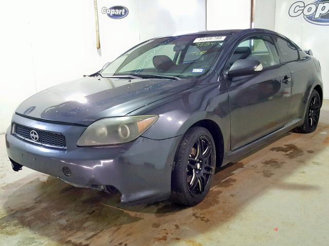 JTKDE177470203584 - 2007 TOYOTA SCION TC CHARCOAL photo 2