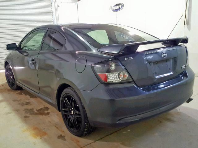 JTKDE177470203584 - 2007 TOYOTA SCION TC CHARCOAL photo 3