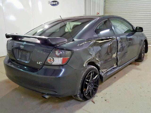 JTKDE177470203584 - 2007 TOYOTA SCION TC CHARCOAL photo 4