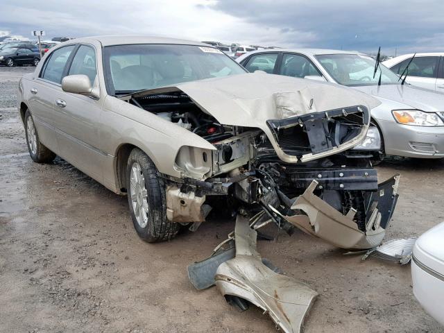 2LNHM82V59X629181 - 2009 LINCOLN TOWN CAR S BEIGE photo 1