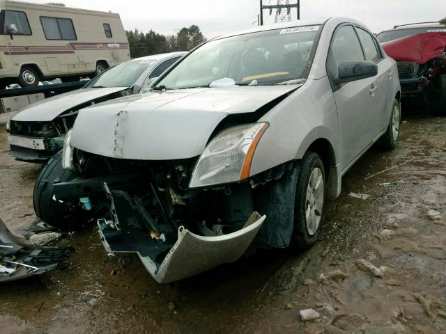 3N1AB6AP7CL785432 - 2012 NISSAN SENTRA 2.0 SILVER photo 2