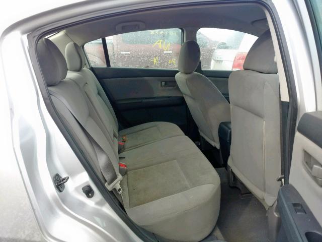 3N1AB6AP7CL785432 - 2012 NISSAN SENTRA 2.0 SILVER photo 6