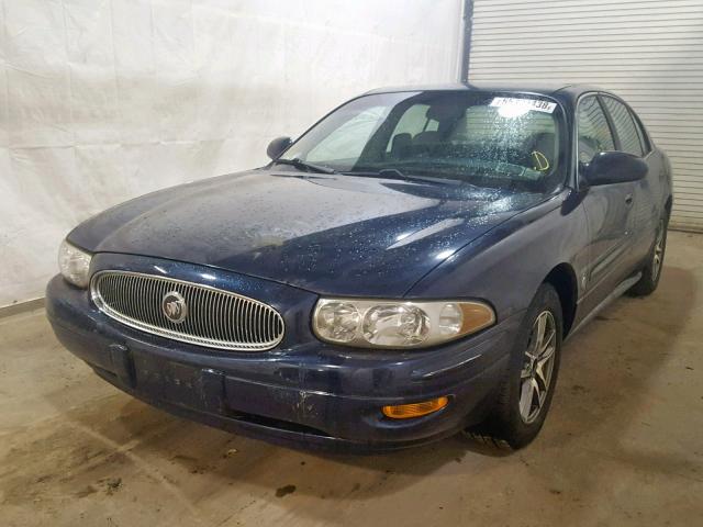 1G4HP54K144107480 - 2004 BUICK LESABRE CU BLUE photo 2