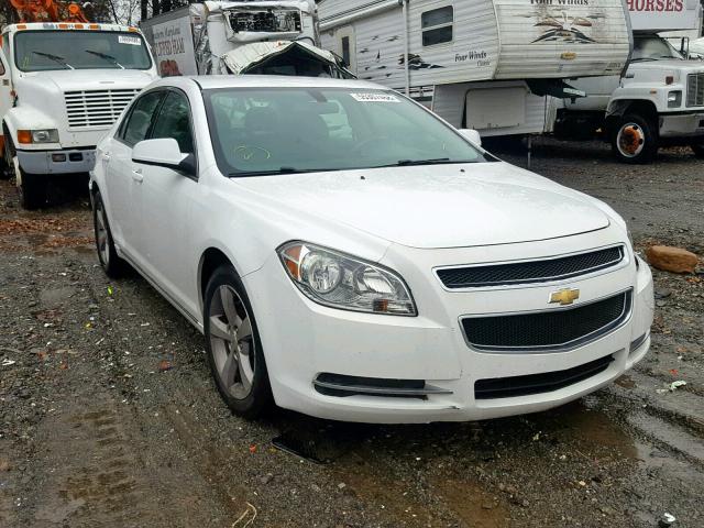 1G1ZC5E16BF158834 - 2011 CHEVROLET MALIBU 1LT WHITE photo 1