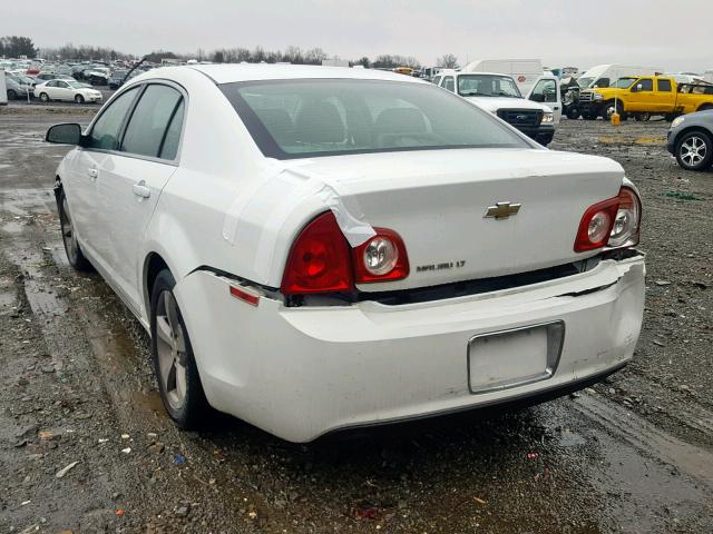 1G1ZC5E16BF158834 - 2011 CHEVROLET MALIBU 1LT WHITE photo 3