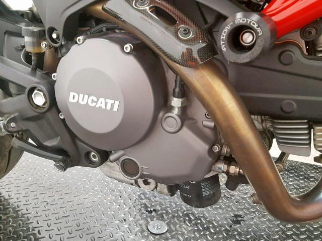 ZDM1RANNXCB058196 - 2012 DUCATI MONSTER 79 RED photo 13