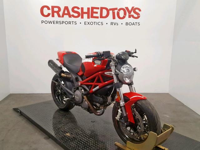 ZDM1RANNXCB058196 - 2012 DUCATI MONSTER 79 RED photo 17