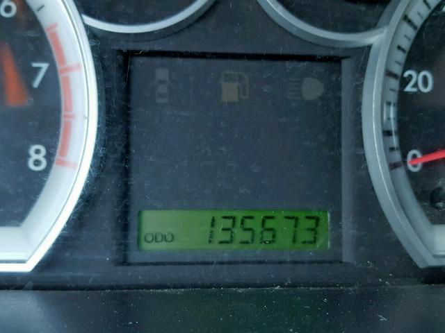 KL1TD56697B155615 - 2007 CHEVROLET AVEO BASE Бордовый фото 8