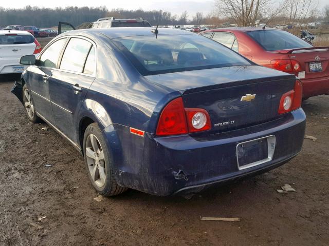 1G1ZC5E15BF257919 - 2011 CHEVROLET MALIBU 1LT 蓝色 照片 3