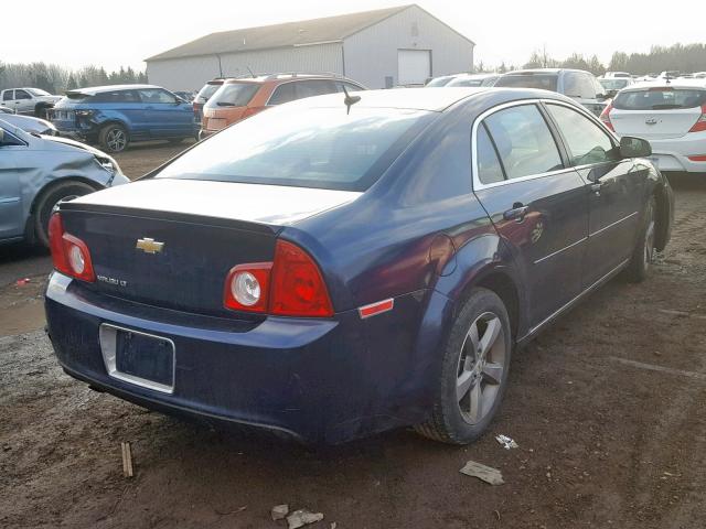 1G1ZC5E15BF257919 - 2011 CHEVROLET MALIBU 1LT 蓝色 照片 4