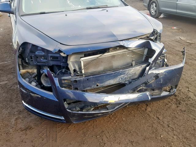 1G1ZC5E15BF257919 - 2011 CHEVROLET MALIBU 1LT 蓝色 照片 9