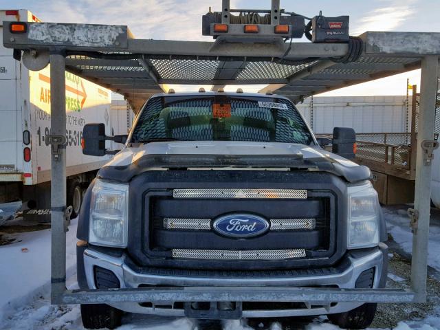 1FDUF5GT6BEA86588 - 2011 FORD F550 SUPER WHITE photo 7