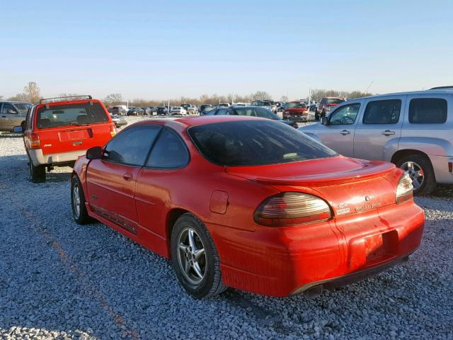 1G2WR12152F213199 - 2002 PONTIAC GRAND PRIX RED photo 3