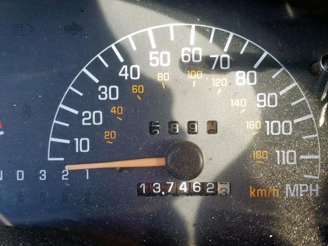 1G2WR12152F213199 - 2002 PONTIAC GRAND PRIX RED photo 8