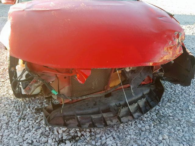 1G2WR12152F213199 - 2002 PONTIAC GRAND PRIX RED photo 9