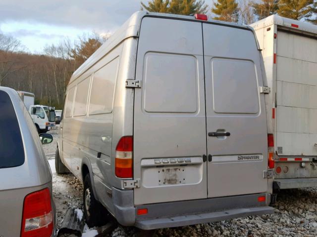 WD2PD744245695355 - 2004 SPRINTER 2500 SPRIN SILVER photo 3