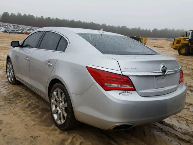 1G4GD5G38EF153659 - 2014 BUICK LACROSSE P GRAY photo 3