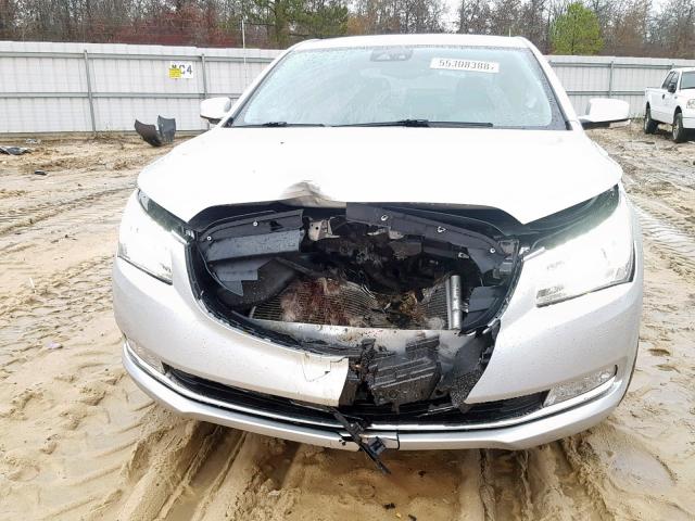 1G4GD5G38EF153659 - 2014 BUICK LACROSSE P GRAY photo 7