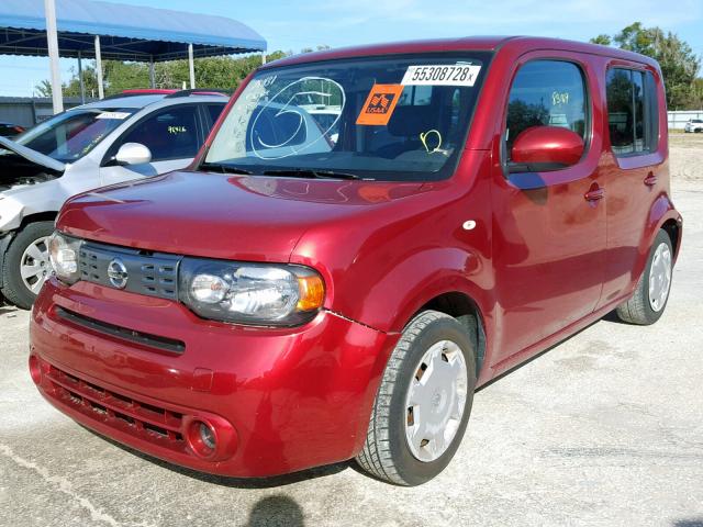 JN8AZ2KR1DT300124 - 2013 NISSAN CUBE S MAROON photo 2