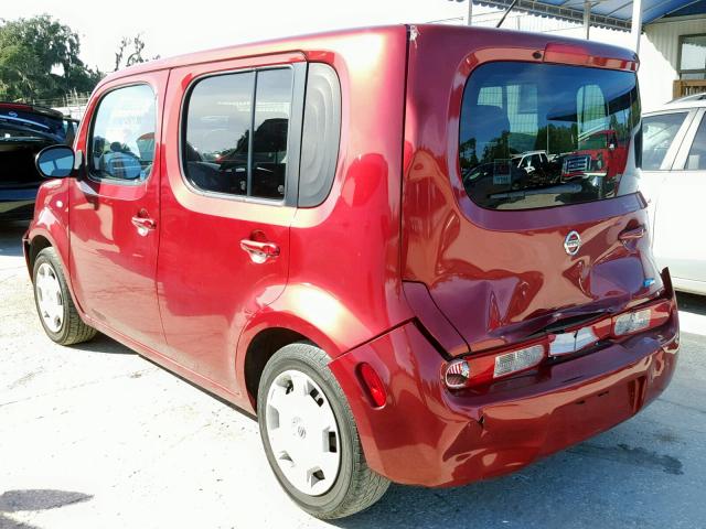 JN8AZ2KR1DT300124 - 2013 NISSAN CUBE S MAROON photo 3