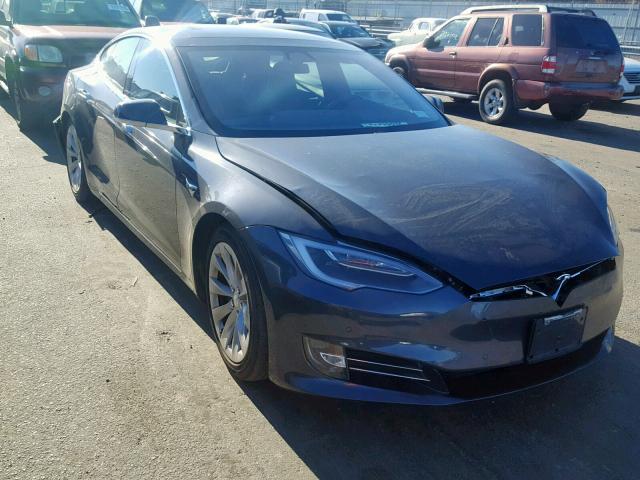 5YJSA1E22GF173178 - 2016 TESLA MODEL S GRAY photo 1