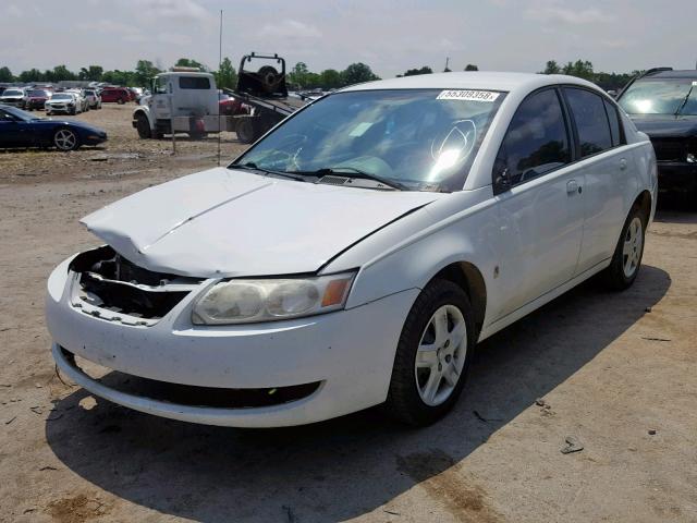 1G8AJ55F77Z165409 - 2007 SATURN ION LEVEL WHITE photo 2