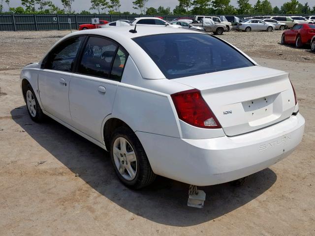 1G8AJ55F77Z165409 - 2007 SATURN ION LEVEL WHITE photo 3